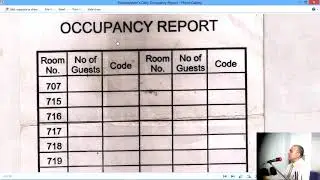 Housekeeper's Occupancy Report in Hotels? How Housekeeper's Occupancy Report is used by FO?