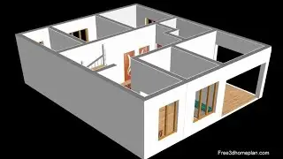 27x35 Small House design Plan 2 bedroom II 945 sqft house plan II ghar ka naksha 2020