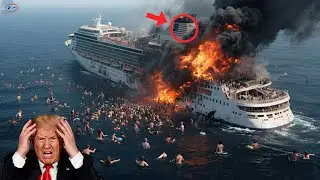 5 minutes ago: cruise ship carrying 400 US prime ministers blown up by Russian SU-57 pilots