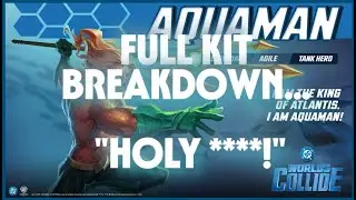 DC Worlds Collide - Аквамен ПОЛНЫЙ РАЗБОР КОМПЛЕКТА... О БОЖЕ!!!!!
