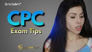 MEDICAL CODING CPC EXAM TIPS - How To Pass On Your First Try