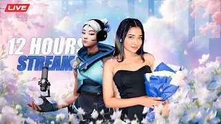 12 Hours of Chaos!🤧| GTA RP and Valorant LIVE Stream |🔴 #valorant #YOUeSports  #girlgamer #facecam