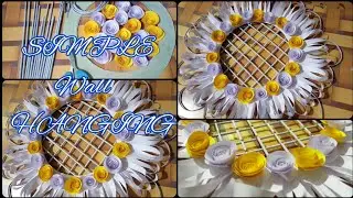 💐🌸DIY Simple Wall Hanging Decoration | Paper Crafts | Md Tech Zone & Crafts🌸💐
