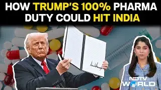 Trump Tariffs | Trump Slaps 100% Tariff On Pharma: What It Means For India's Drug Makers