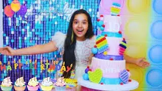 shafa celebrates her 10 birthday🎈🎂shafa cartoon in Hindi