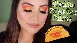 GLAMLITE COSMETICS: STREET TACO PALETTE EYESHADOW REVIEW + DEMO