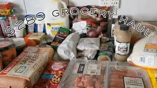 Weekly Australian Grocery Haul! | Coles