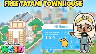 НОВЫЙ РАЗБЛОКИРОВАННЫЙ 🔓 ТАУНХАУС TATAMI! БЕСПЛАТНЫЙ ДОМ В TOCA LIFE WORLD! БЕСПЛАТНЫЙ КОД TOCA BOCA