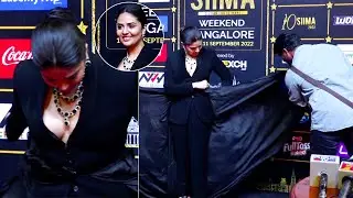 Anchor Sreemukhi H0T Visuals at SIIMA Awards | SIIMA Awards 2022 | Daily Culture