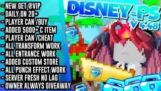 DISNEY PS!! NEW GET @VIP 🙀PLAYER CAN /BUY |BEST SERVER|GTPS TERBARU 2024