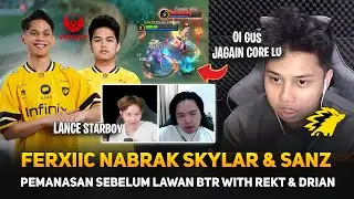 FERXIIC & ERLAN KETEMU SKYLAR & SANZ 🔥 PEMANASAN SEBELUM LAWAN BTR WITH REKT & DRIAN !