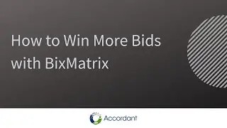 How to Win More Bids with BidMatrix