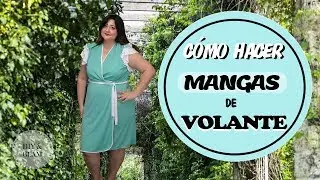 Cómo hacer mangas de volantes