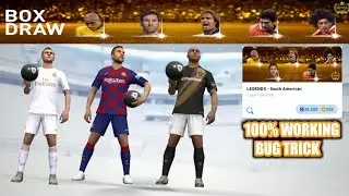 Thunder Black Ball Bug Trick In LEGENDS - South American[ Box Draw ] || PES 2020 MOBILE ||