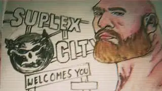I draw Brock Lesnar || with colour