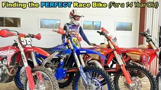 The Pursuit of the PERFECT Race Bike (For a 14 Year Old) Best Small-Bore Dirt Bike In 2025