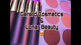 Lunar Beauty Moon Prism Blush and Gerard Cosmetics Liquid Lipsticks (Perfect Nude HydraMattes)