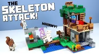 LEGO Minecraft The Skeleton Attack Set Review 2018
