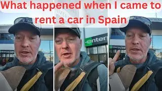I wanted to rent a car in Spain. But I found it cost more than what I saw online