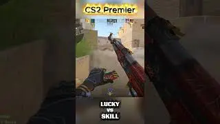 Lucky or Skills? #cs2 #cs2clips #cs2highlights #cs2gameplay