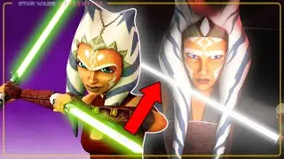 The Origin Of Ahsoka Tano&rsquo;s White Lightsabers - Star Wars #Shorts