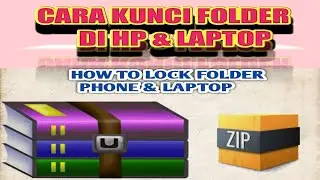 Tutorial Cara Kunci Folder Di Laptop (How to Lock Folder) kilat