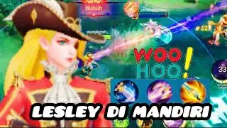 Kisah nya lesly harus mandiri tapi sabar setup is tissue #leslymlbb