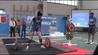 FIPL 14° Coppa Italia di Powerlifting 2014 donne: STACCO