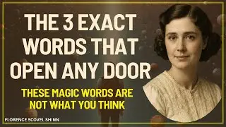 The Exact Words That Open Every Doors Instantly / Florence Scovel Shinn Wisdom 
