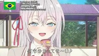 Alya speaking Russian in multiple dubs language by language