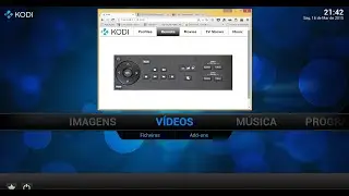Como Controlar KODI através do Browser