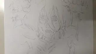 Drawing Attack On Titan Annie (Female Titan) #attackontitan #anime