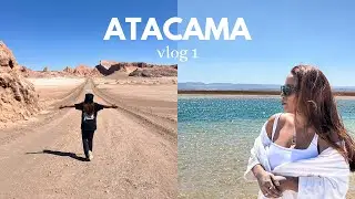 Deserto do Atacama: Vale de la Luna, Cejar, Tebenquiche e Ojos del Salar | Vlog Dia 01