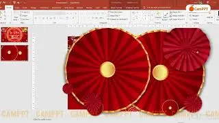 TET007 - LÀM BACKDROP TIỆC TẤT NIÊN CUỐI NĂM - CAMPPT