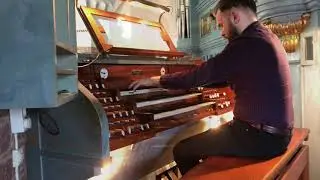 J. Brahms: Mein Jesu, der du mich Op. 122 No. 1. Henrik Berg, organ.