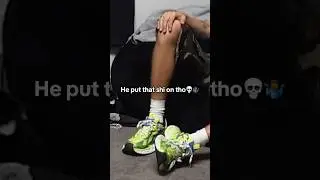 Idk how he pullin that off💀 #funny #talkshow #fashion #shoes #shorts