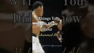 Muhammad Ali's Secret Passion For Poetry (and beyond) #shorts