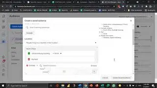 Creating Facebook Audiences in FB Business Manager