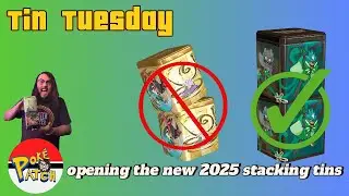 The 2025 Pok&eacute;mon Stacking Tins are BUSTED | Tin Tuesday