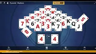Pyramid- Clear 3 Boards|| Episode-2, -Medium I, Microsoft Solitaire Collection|Star Club