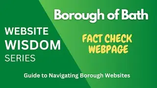Website Wisdom: Fact Check Webpage