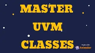 VLSI FOR ALL - MASTER UVM CLASSES | UNIVERSAL VERIFICATION METHODOLOGY | Visit : www.vlsiforall.com