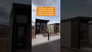 #tinyhouse #dreamhouse #tinyhome #kithomes #kithomebuilder #shorttermrentals #investment
