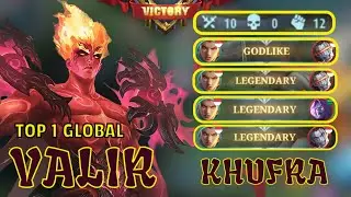 How To Valir Counter Khufra Without Dying | Valir Best Build 2022 | Build Top 1 Global Valir - MLBB