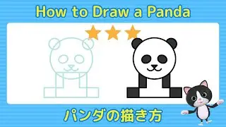 Drawing & Learning for Kids | How to Draw a Panda