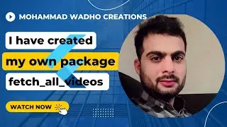 Fetch all Videos Package | Flutter | Mohammad wadho creations