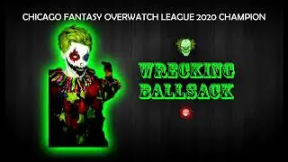 CHICAGO FANTASY OVERWATCH LEAGUE 2020 CHAMPION - WRECKING BALLSACK