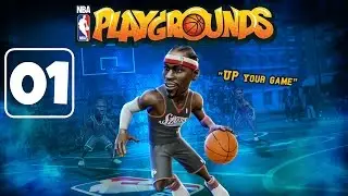 NBA Playgrounds PS4 [E01] || WHAT A NOOB!!! (plus 2 EPIC CARDS)