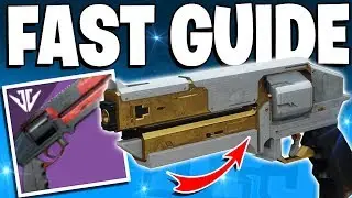 Destiny 2 - FASTEST GUIDE To Get The KINDLED ORCHID Forge Hand Cannon - Black Armory!