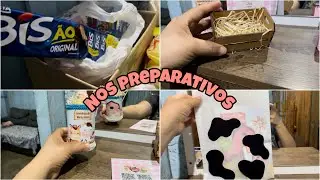 COMEÇAMOS OS PREPARATIVOS DA FESTA DA MARIA AURORA - TEMA FAZENDINHA 